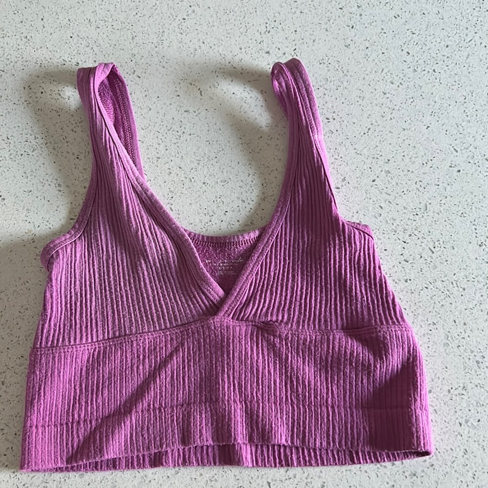 Urban outfitters seamless pink tank